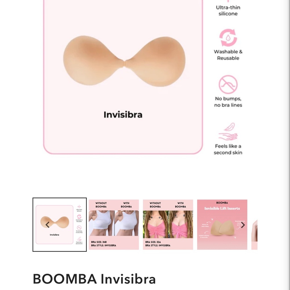 Boomba Invisibra & body tape